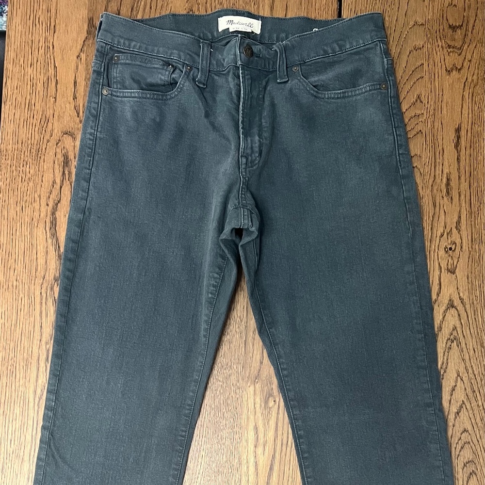 MADEWELL MENS SLIM STRAIGHT DENIM